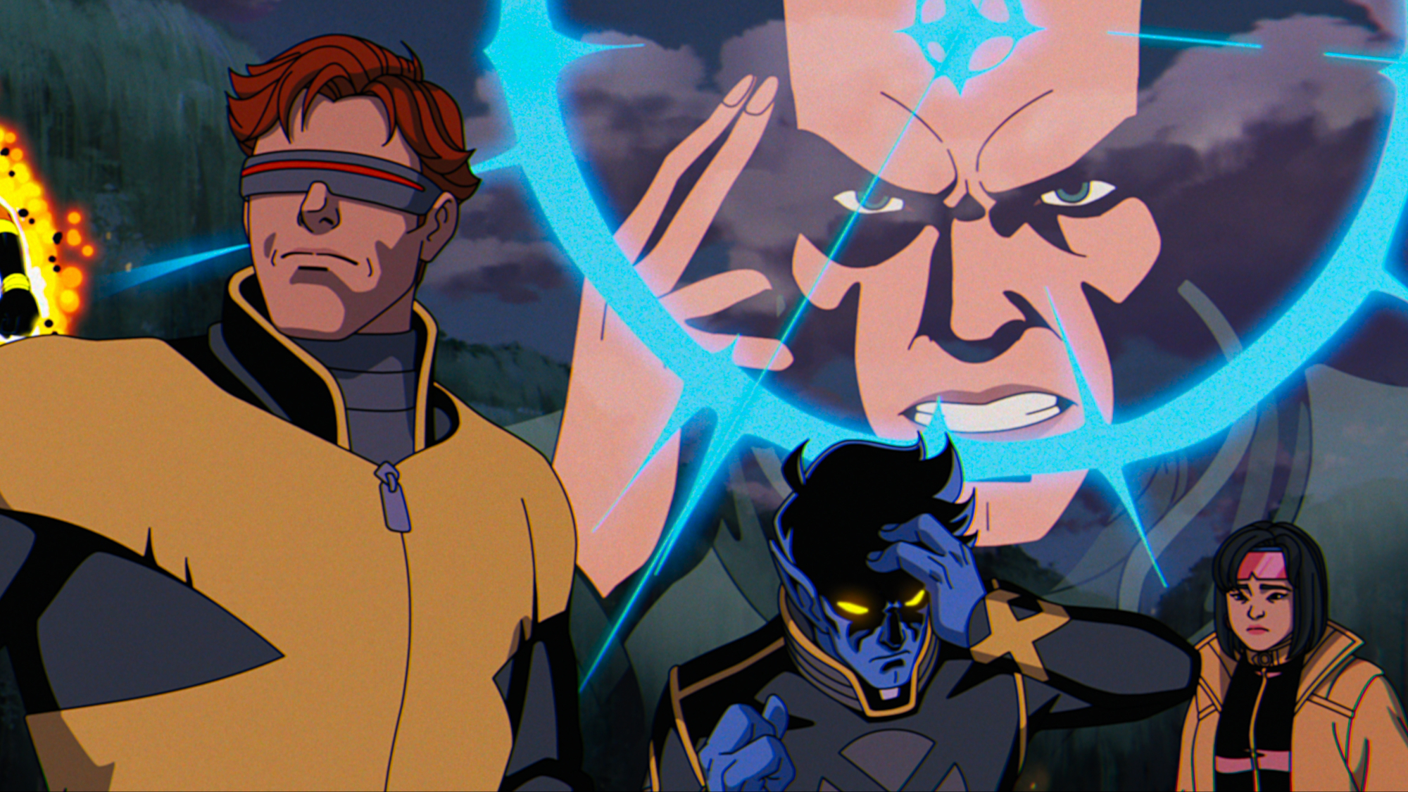Cyclops, Nightcrawler, Jubilee and Professor X appear in X-Men '97.