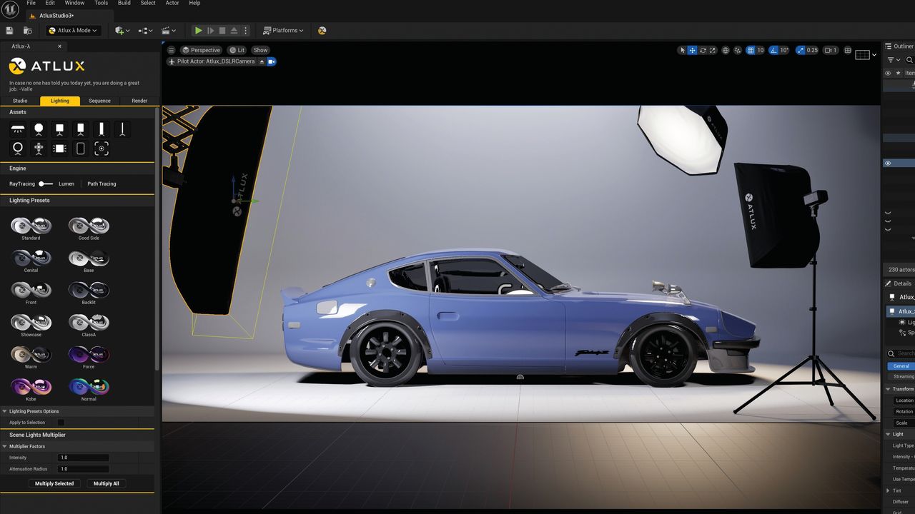 How to use Cinema 4D files in Atlux tutorial main image