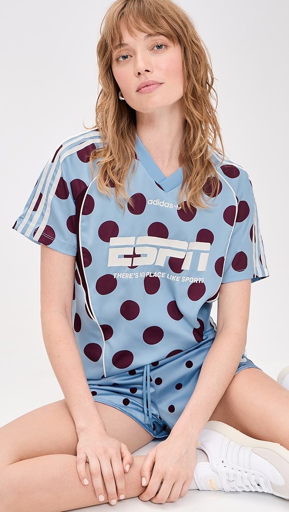 Satin Short Sleeve Tee - Clear Sky