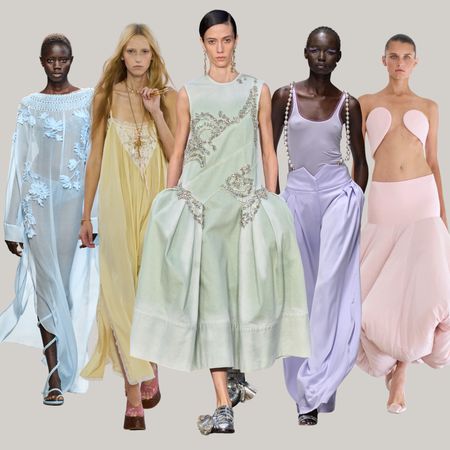 Pastel Fashion Colour Trends
