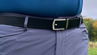 The Oscar Jacobson Shelby Leather Belt