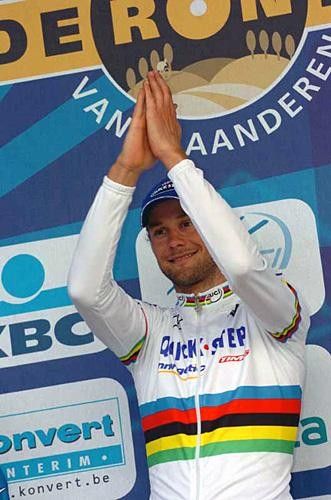 Tom Boonen (Quick.Step) back on top again