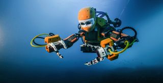 OceanOne Humanoid Robot Diver