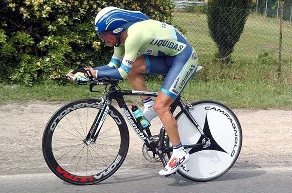 Danilo di Luca (Liquigas) struggled today