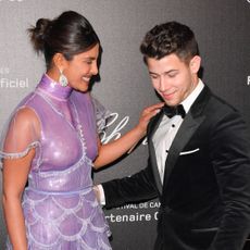 cannes, france may 17 priyanka chopra and nick jonas attend the chopard party during the 72nd annual cannes film festival on may 17, 2019 in cannes, france photo by george pimentelwireimage