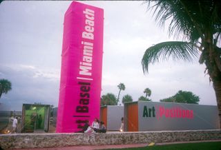 Archival image from the inaugural edition of Art Basel Miami Beach 2002