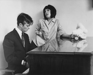 Jet Harris and girlfriend, singer Billie Davis,July 1963.