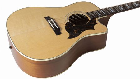 A photo showing the body of a Country Western Studio EC Acoustic-Electric