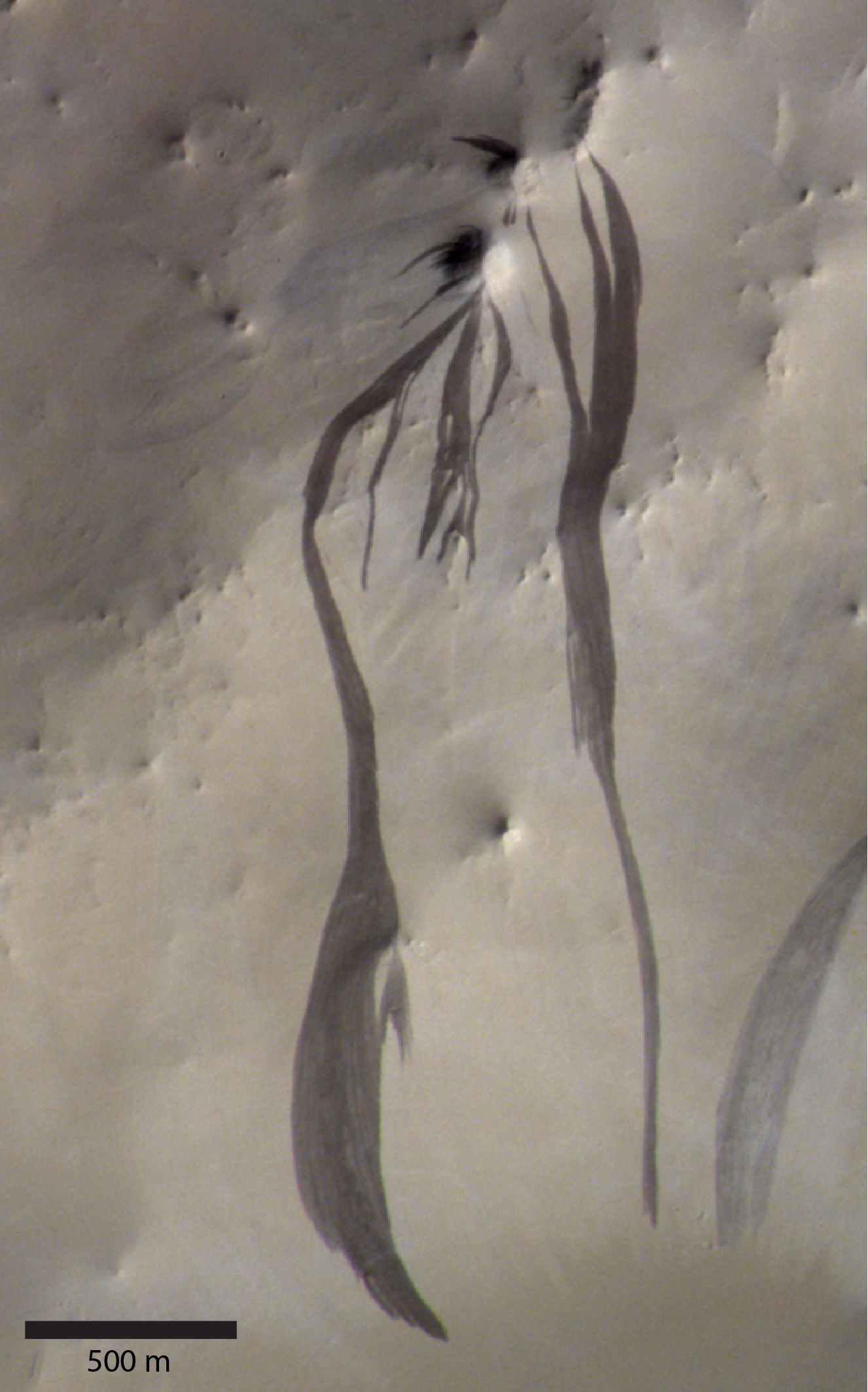 A full version of very long streaks on Mars.