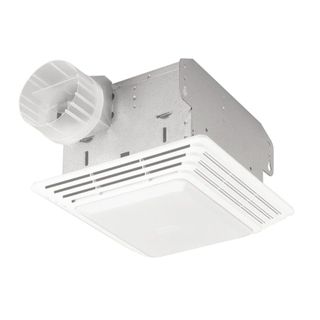 Broan-NuTone 678 Ventilation Fan and Light Combo for Bathroom and Home, 100 Watts, 50 CFM,White