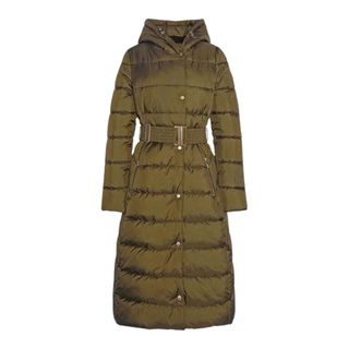 BarbourInternational Trackline Puffer Coat, Empire Green cut out 