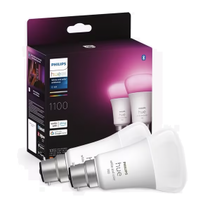 Philips Hue White and Colour Ambiance B22 Bulbs Two Pack: £82.98now £59.99 at John Lewis