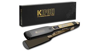 KIPOZI Professional Titanium Flat Iron Hair Straightener