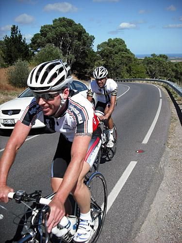 There's minimal traffic to contend with if an average rider wants to head up the hill their cycling heroes have ridden.