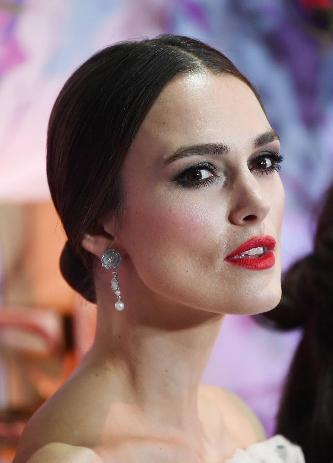 Keira Knightley attends the UK Premiere of Disney's 'The Nutcracker And The Four Realms' at Vue Westfield on November 01, 2018 in London, England