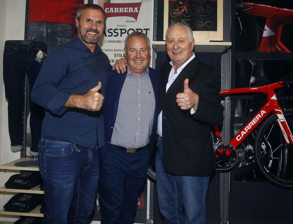 Tacchella, Stephen Roche and Davide Boifava