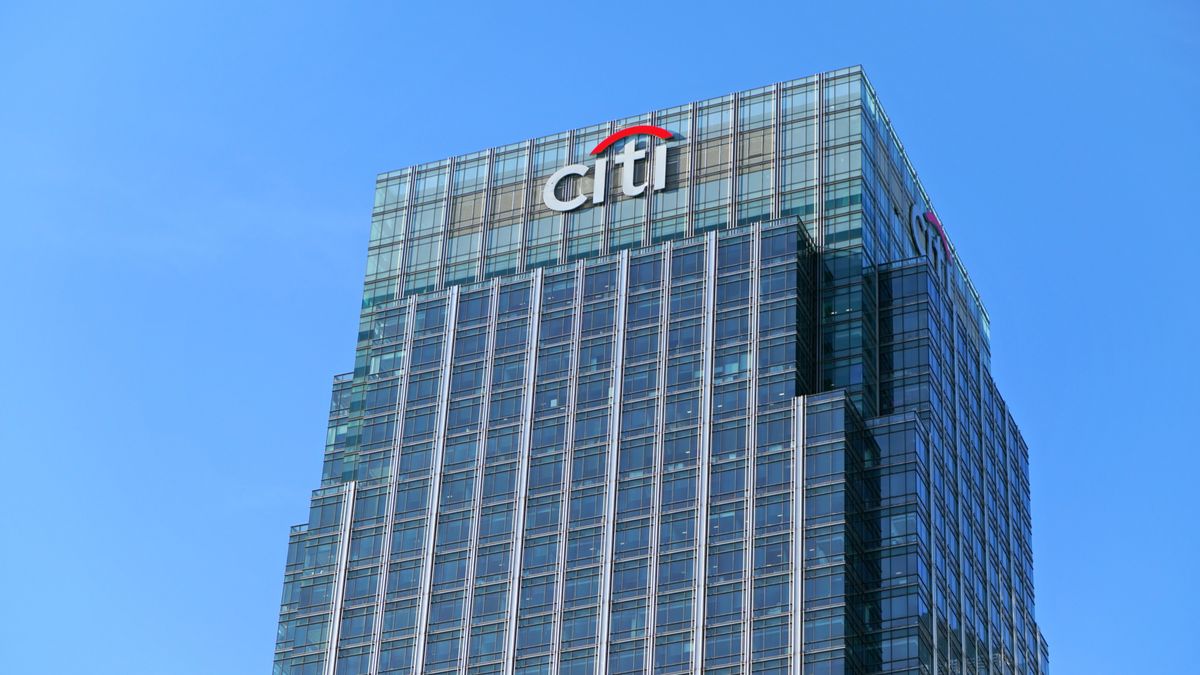 Citi EMEA headquarters building at Canary Wharf