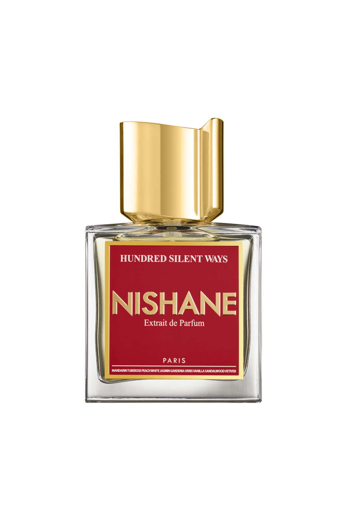 A bottle of NISHANE fragrance.