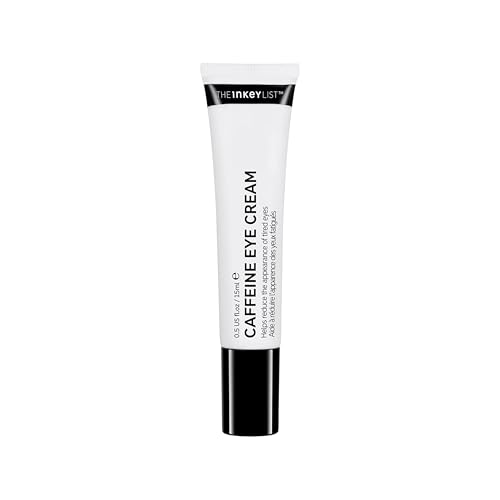 The Inkey List Caffeine Eye Cream 15ml, Improves Dark Circles, Brightens Under Eye, Fragrance-Free, Vegan Friendly, Suitable for All Skin Types