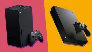 Les consoles de jeux Xbox Series X et Xbox One X