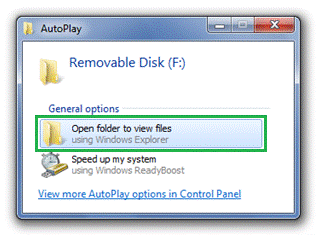 The way Windows 7 does it