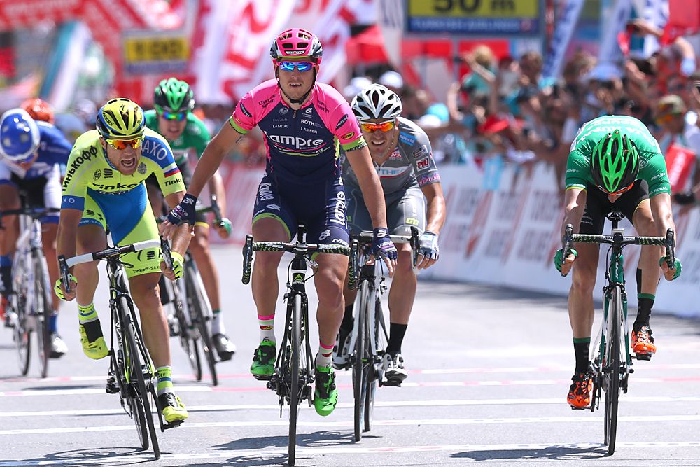 Sacha Modolo (Lampre-Merida) wins stage 5