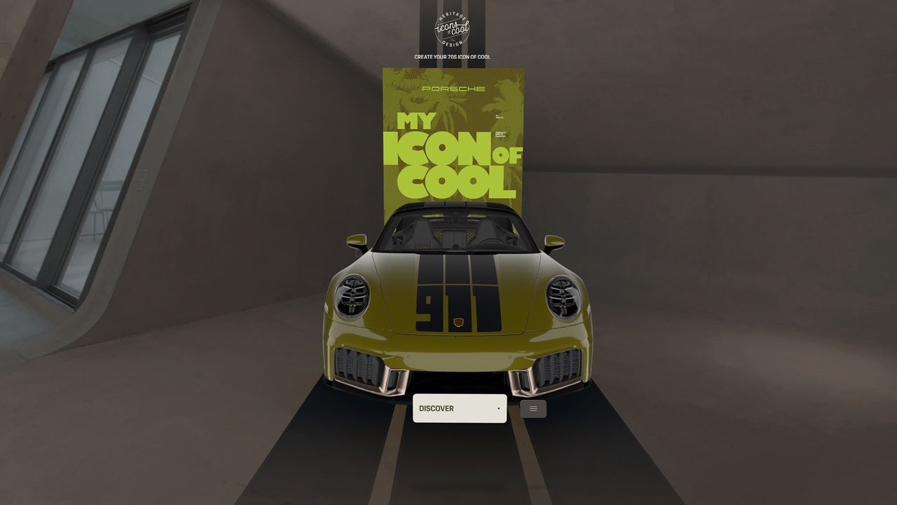 Porsche Apple Vision Pro app