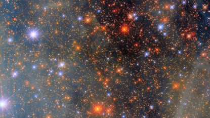 NASA/ESA Hubble Space Telescope image features part of the Small Magellanic Cloud.