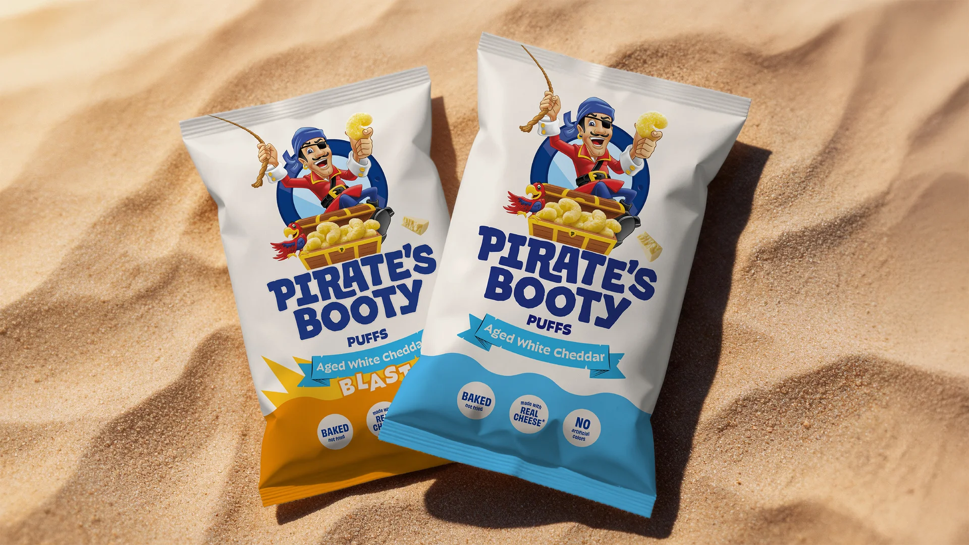 Pirate's Booty branding
