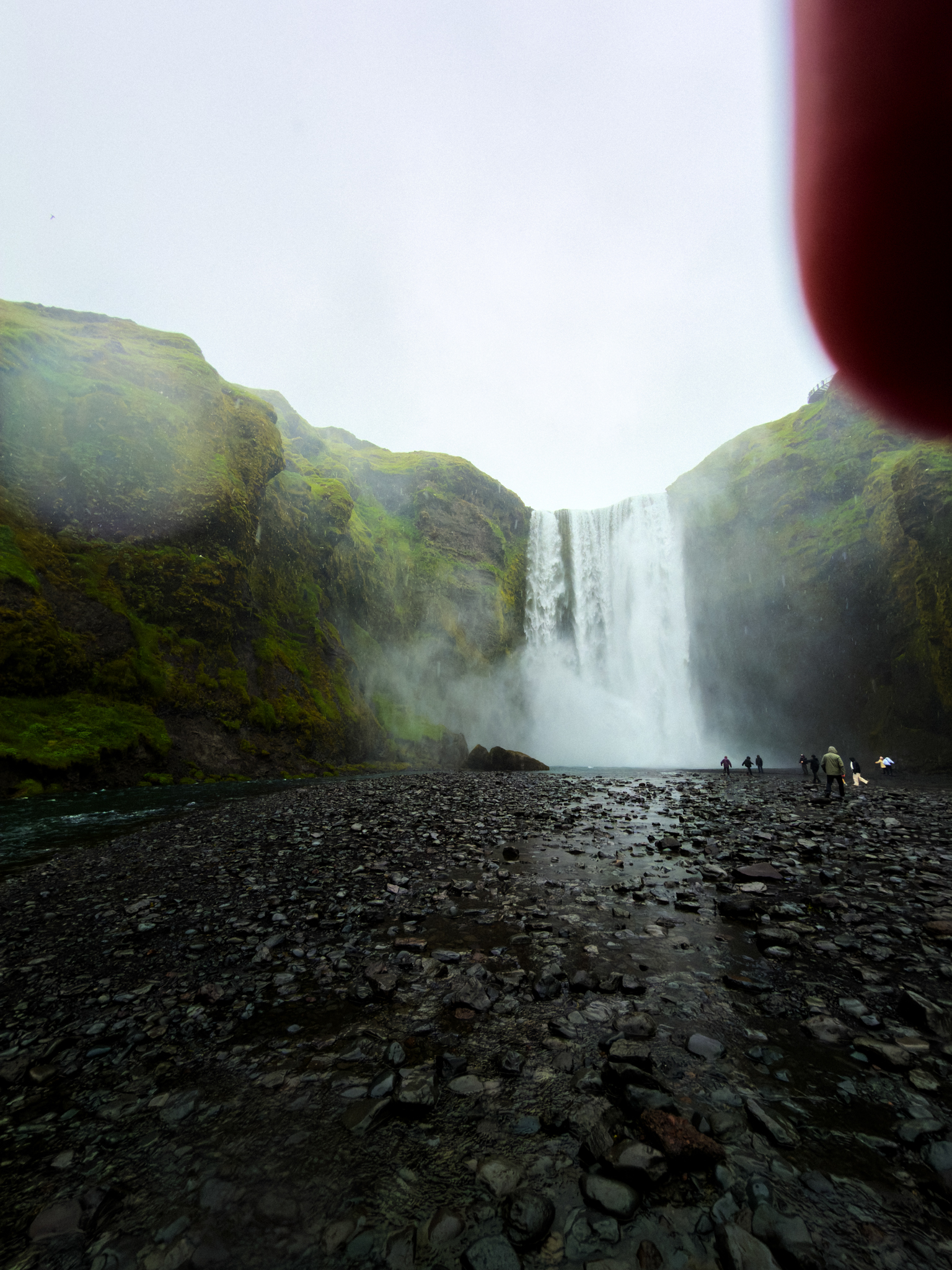 A photo from Icelandair's Really Bad Photographer competition, taken by the winner Blanche Mortemard