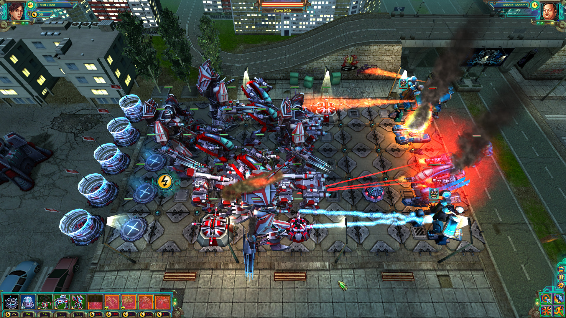 Robowars, an RTS by N-Game Studios.