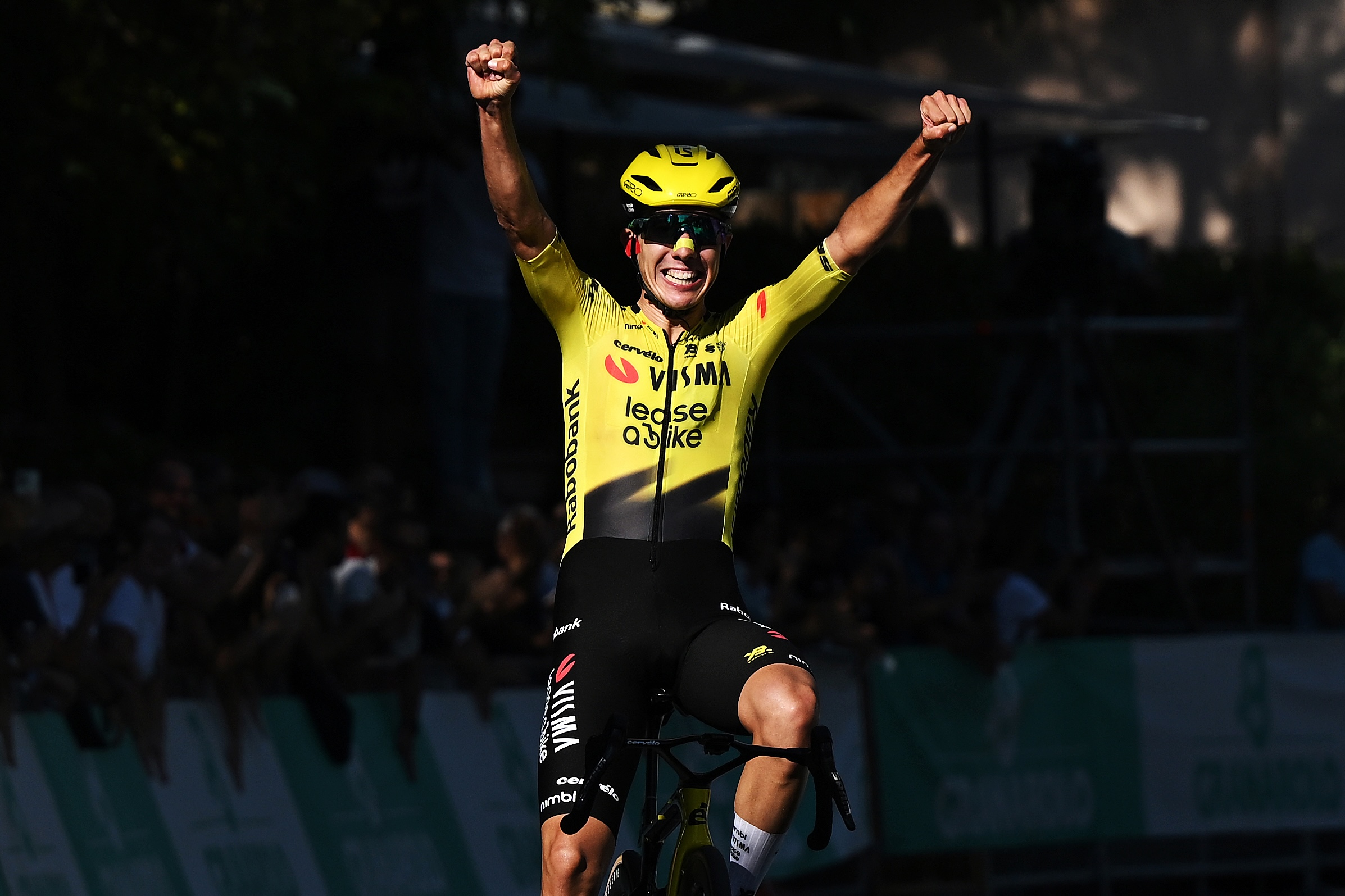 Giro dell'Emilia: Davide Piganzoli takes solo victory after perfectly timed attack in final five kilometres