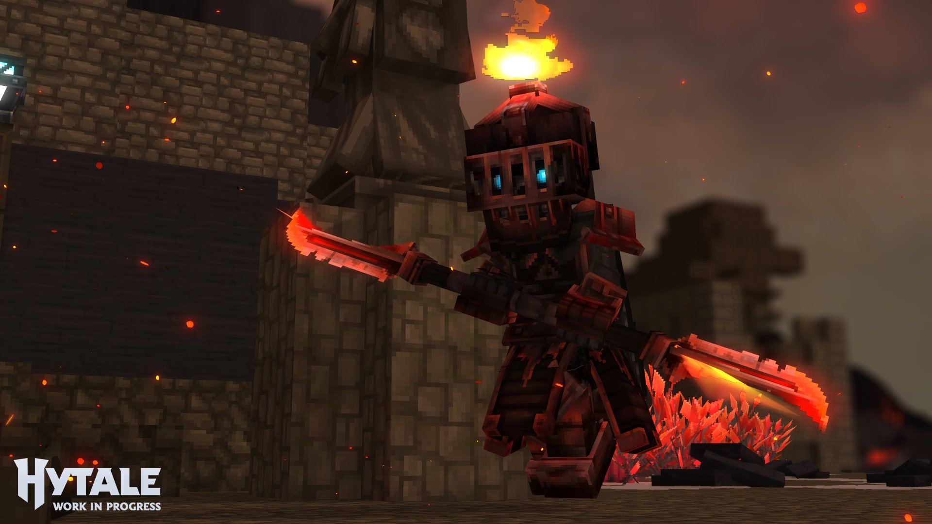 In game screenshot of Hytale