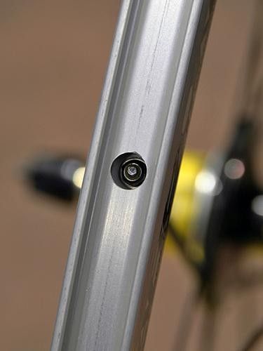 Even though the spokes are carbon,