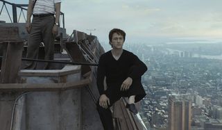 The Walk Joseph Gordon-Levitt looks out at the other tower