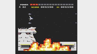 Space Manbow on the MSX