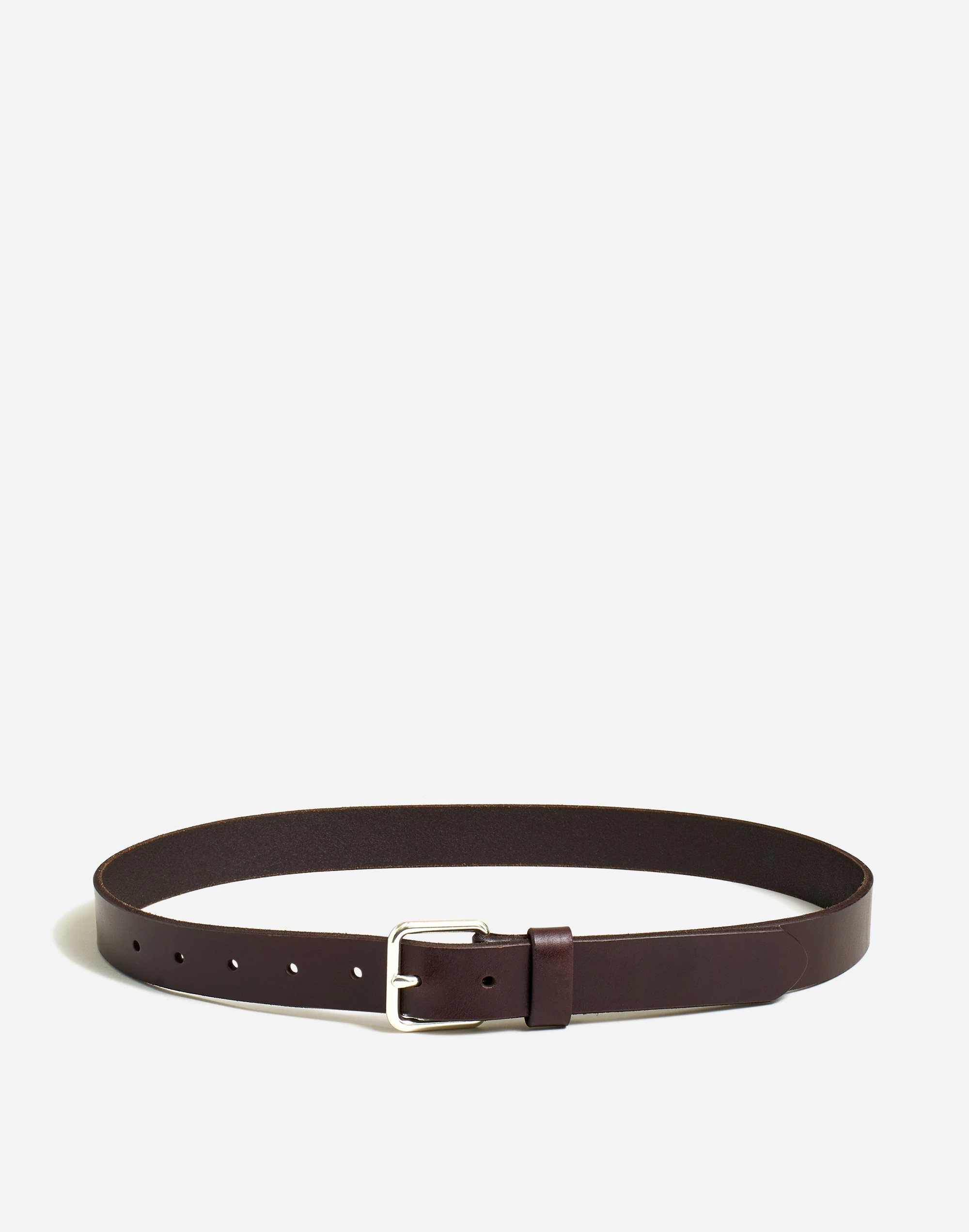 Narrow Leather Belt