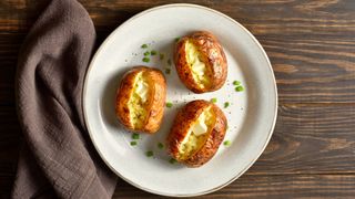 Baked potatoes