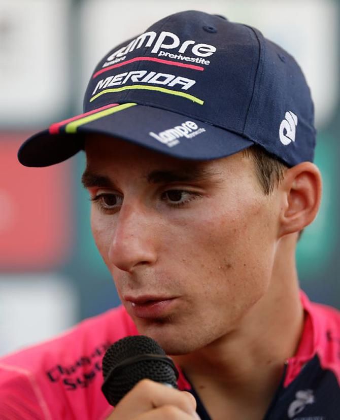 Niccol&ograve; Bonifazio (Lampre-Merida) wins stage 2