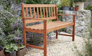 Save £20 on this two-seater model in the Argos garden bench sale