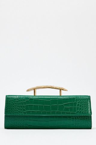 Zara Crocodile Handbag