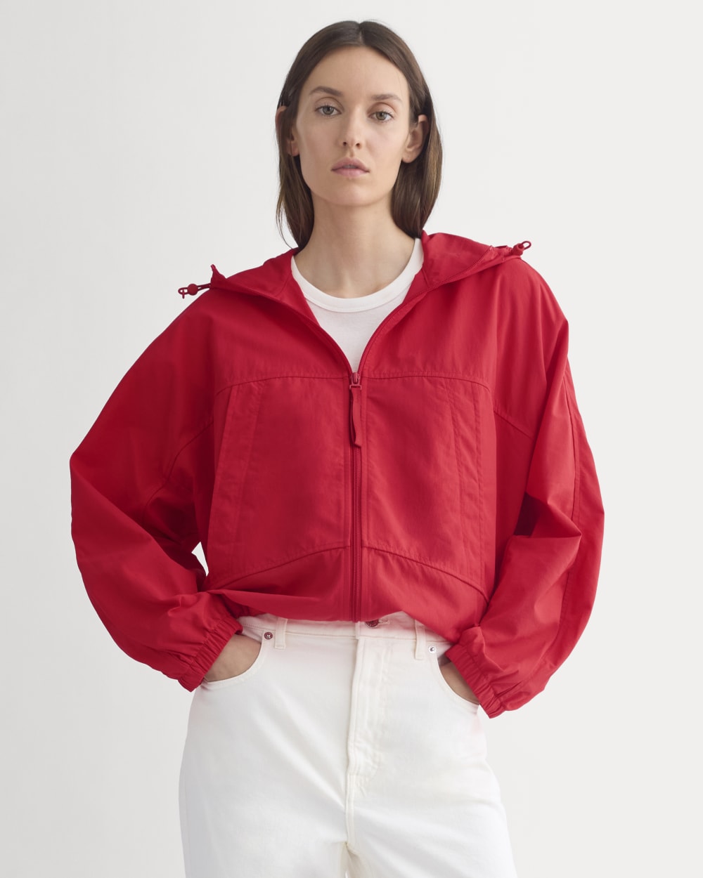 Parachute Jacket | Fiery Red - Xxs