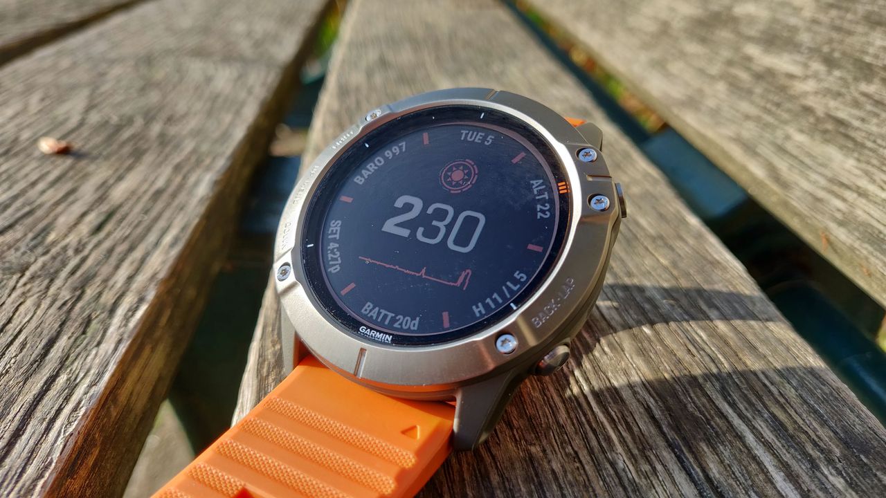 The Garmin Fenix 6X Pro Solar
