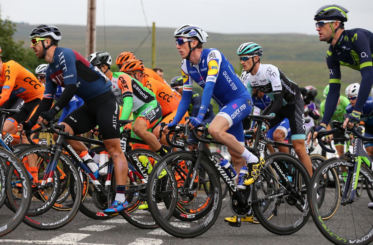 Dan Martin (QuickStep-Floors) in the bunch