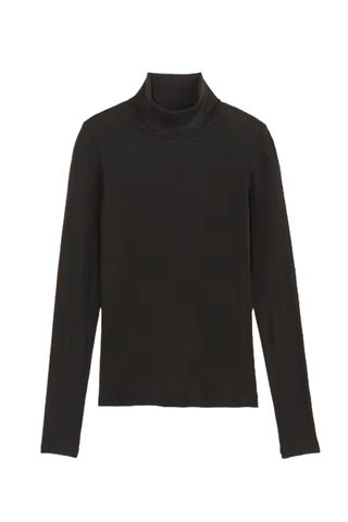 Mulvari Turtleneck Ribbed Knit Sweater