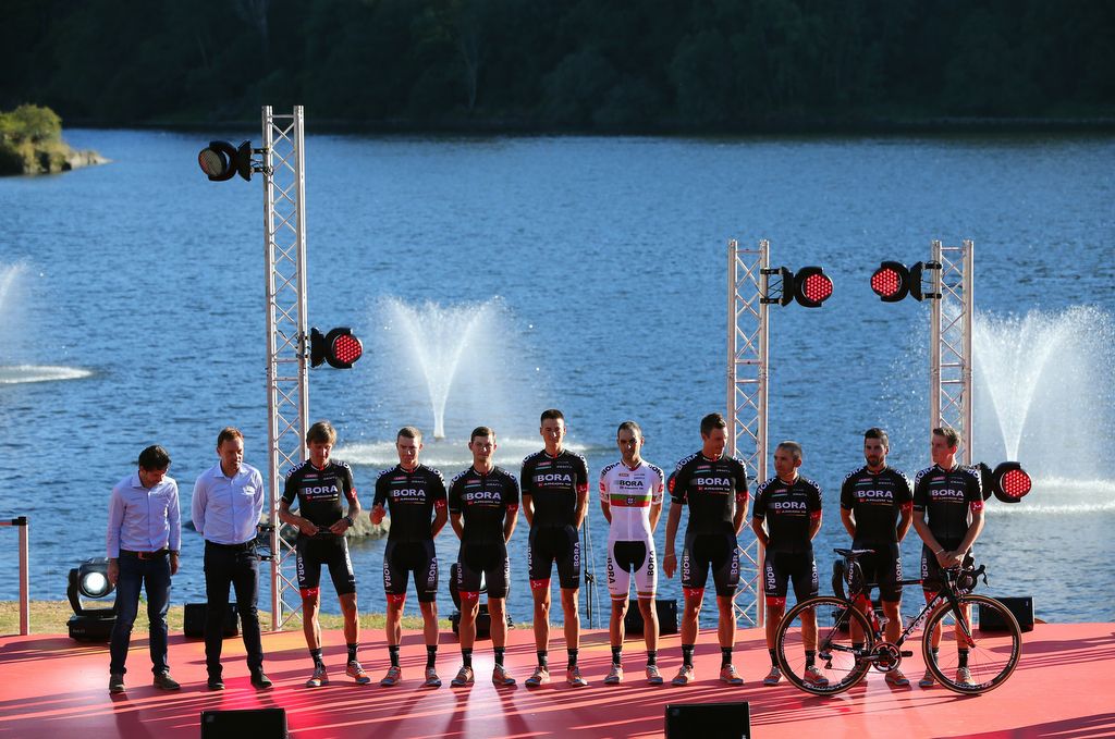 The Bora-Argon 18 squad at the fourth wild card squad for the 2016 Vuelta