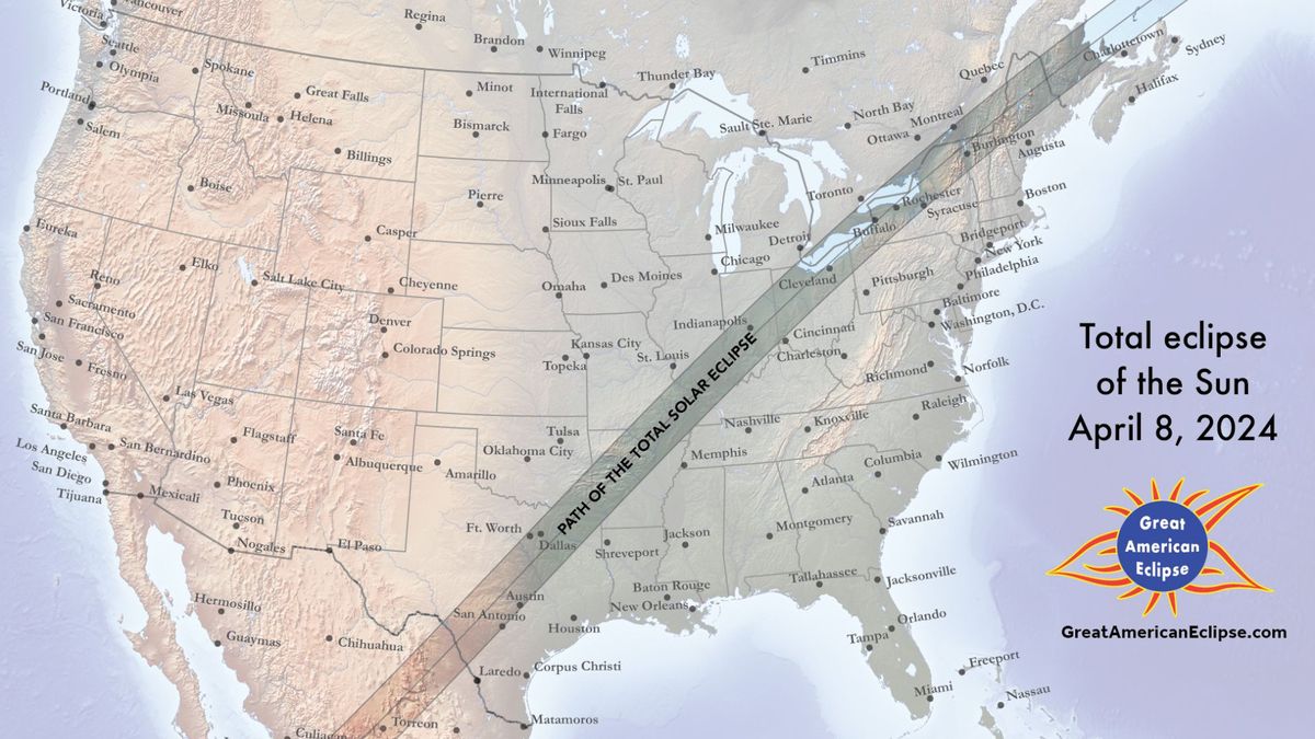 How to read and understand a solar eclipse map | Space