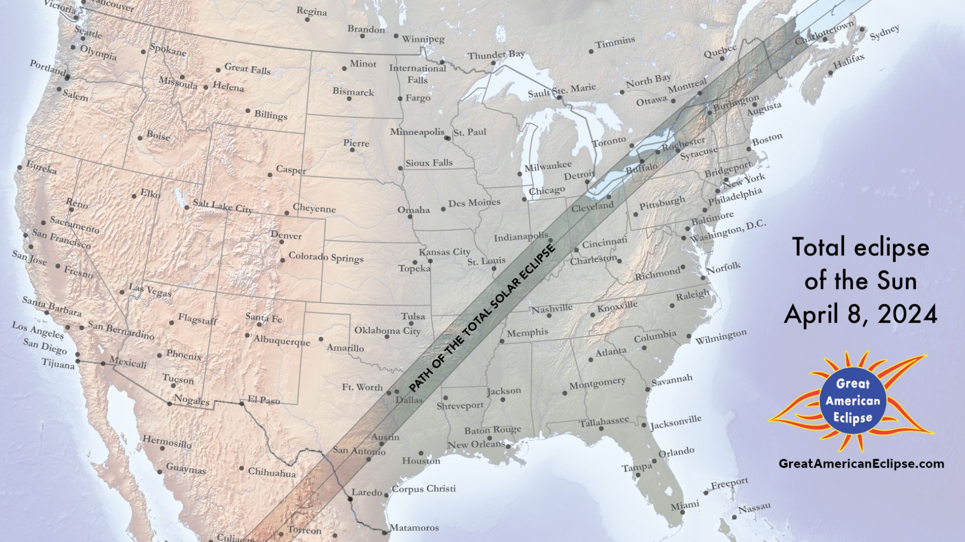 a map of the united states with a dark band passing from the southwest to the northeast