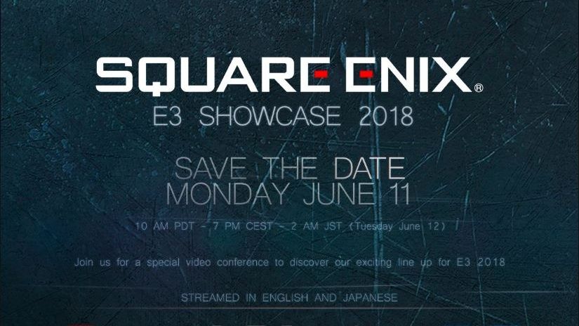 Square Enix has announced its own E3 2018 showcase