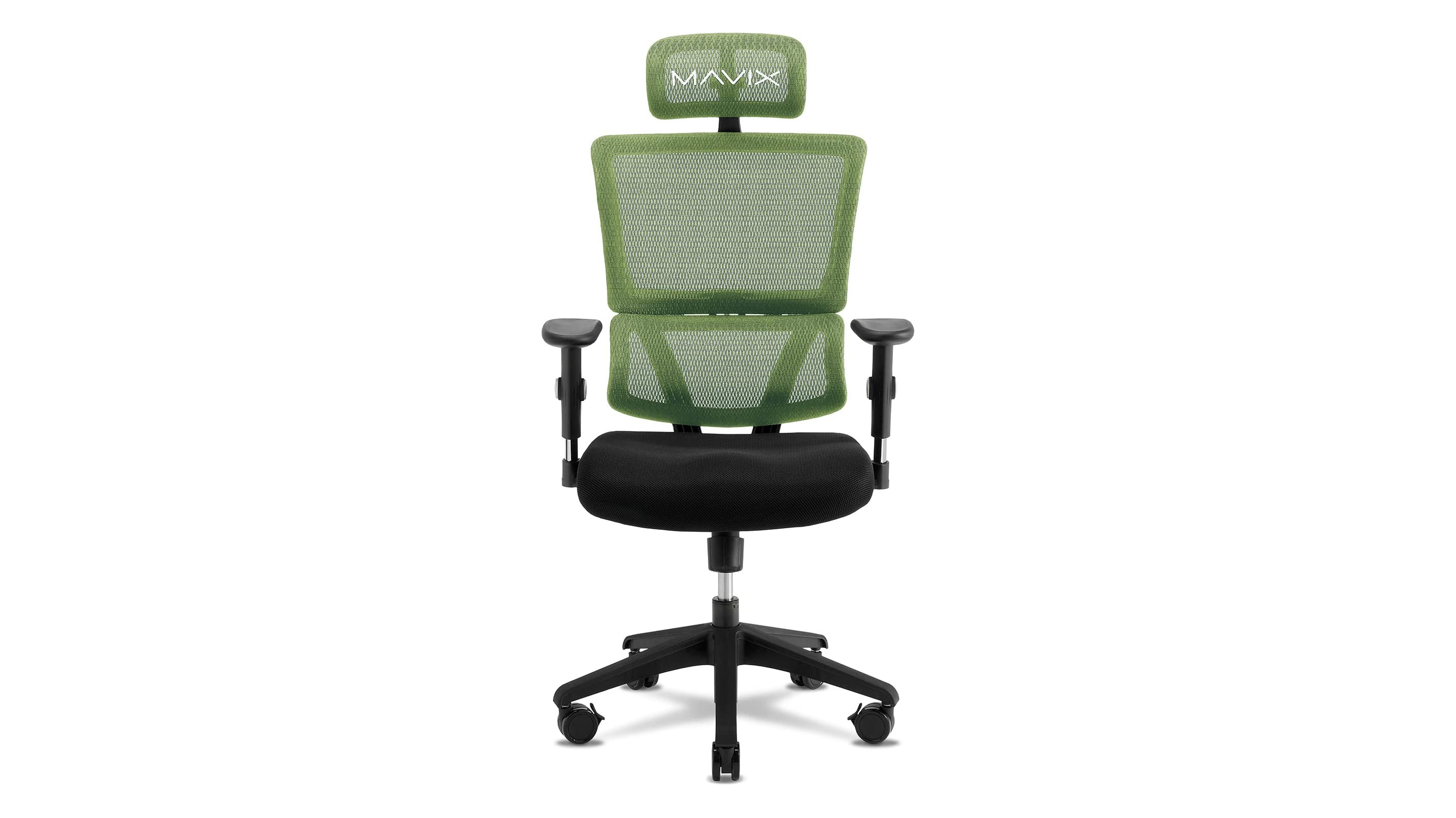 EUREKA ERGONOMIC Sedia gaming, Poltrona Ufficio Ergonomica con Supporto Lombare Regolabile e Poggiatesta, Sedia Gamer con Cuscino Elastico Traspirante, Portata 136 KG (Nero e Bleu